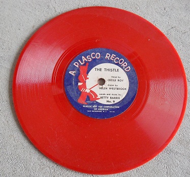 1949 45 Record The Thistle by Cecile Roy