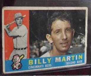 1960 Topps Billy Martin Card #173
