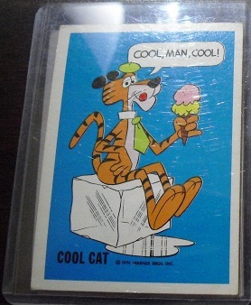 1974 Wonder Bread Cool Cat Card