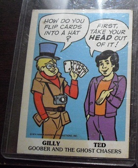 1974 Wonder Bread Goober and the Ghost Hunters Card