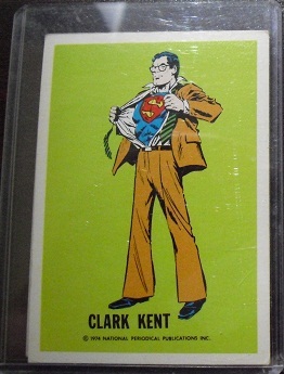 1974 Wonder Bread Clark Kent Card