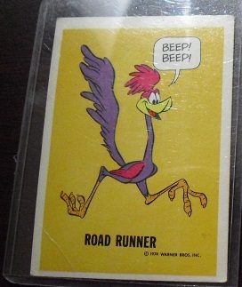 1974 Wonder Bread Road Runner Card