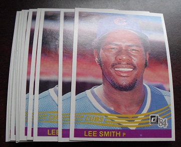 Lot of 12 1984 Donruss Lee Smith Cards #289