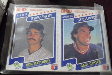 1987 M&M Baseball Card Set