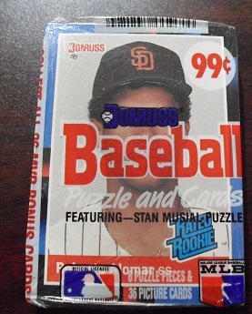 1988 Donruss Cello Pack - Roberto Alomar on Front