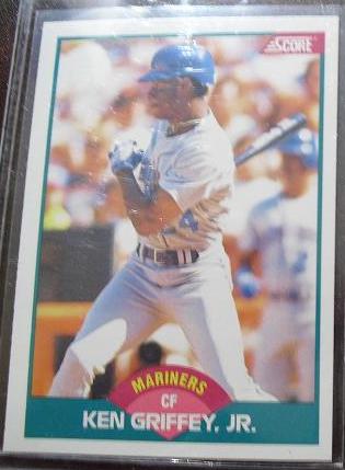 1989 Score Traded Ken Griffey Jr Rookie Card