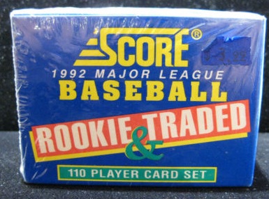 1992 Score Traded Baseball Set