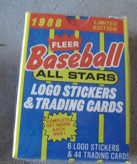 1988 Fleer Baseball All Stars Card Set
