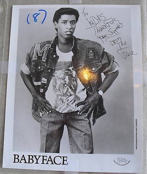 Babyface Signed 8x10 Photograph
