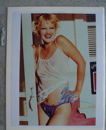 Drew Barrymore Signed Photograph w/ EAC COA