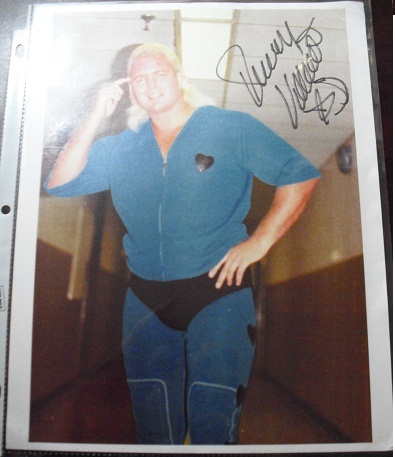 Buddy Valentine Wrestler Autographed Photograph