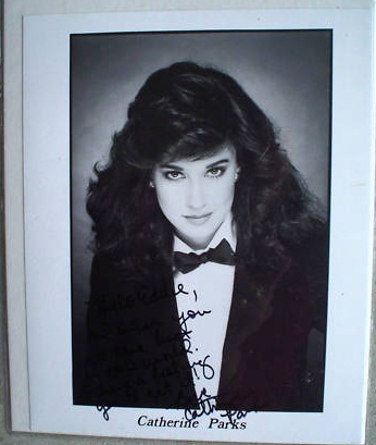 Catherine Parks Autograph 8x10 Photograph