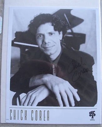 Chick Corea Signed 8x10 Photograph