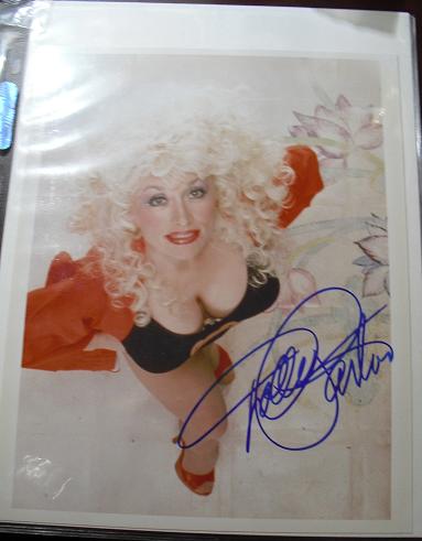 Autographed Dolly Parton 8x10 Photograph