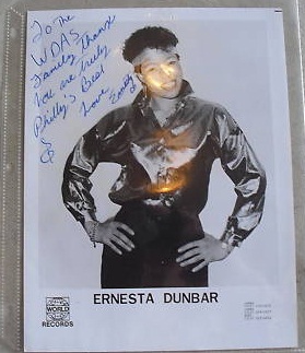 Ernesta Dunbar Autographed 8x10 Photograph