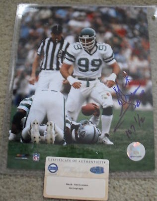 Mark Gastineau Signed 8x10 Photograph w/ Steiner COA
