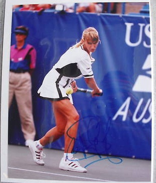 Steffi Graf Tennis Player Autographed 8x10 Photograph