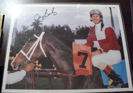 Jay Bailey Horse Jockey Autographed 8x10 Photograph