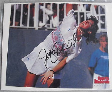 Jennifer Capriati Signed Magazine Page