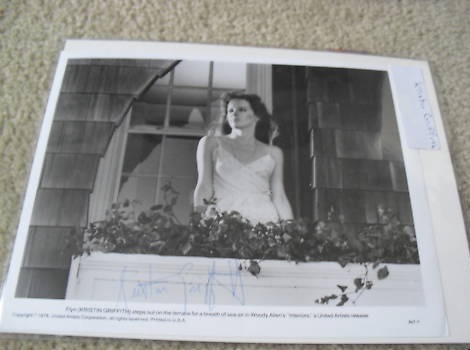 Kristin Griffith Signed 8x10 Movie Still Photograph