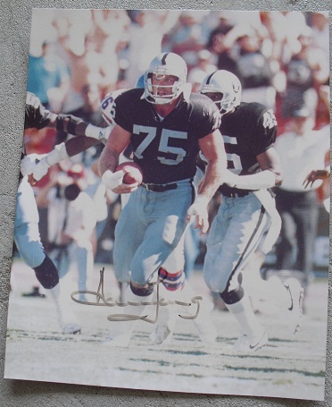 Howie Long Autographed 8x10 Photograph