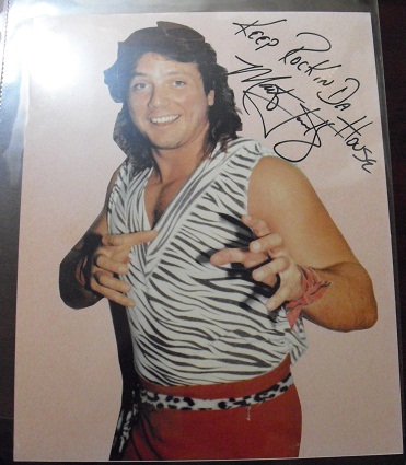 Marty Jannetty Wrestler Autographed 8x10 Photograph