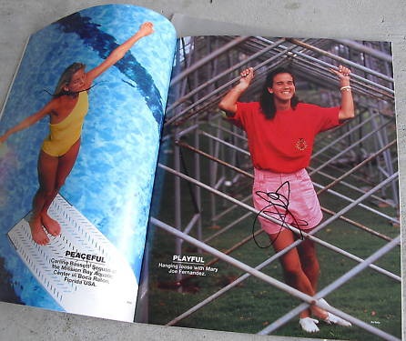 Mary Jo Fernandez Signed Tennis Magazine