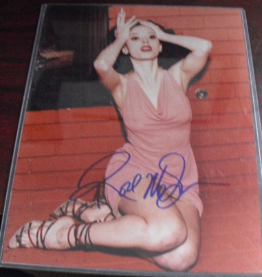 Rose McGowan Autographed 8x10 Photograph