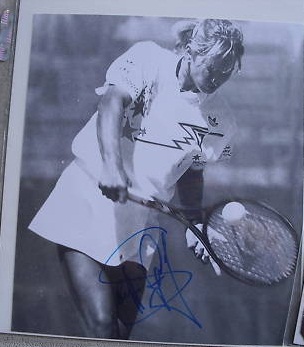 Steffi Graf Autographed 8x10 Photograph