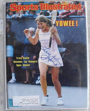 Tracy Austin Signed Sports Illustrated Magazine