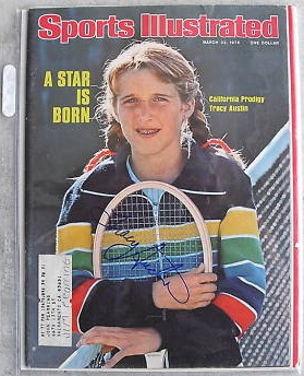 Tracy Austin Autographed Sports Illustrated Magazine