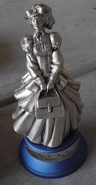 1990 AVON Mrs Albee Recruiting METAL Award Figurine