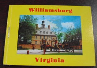 1970s Era Small Photograph Booklet - Williamsburg Virginia
