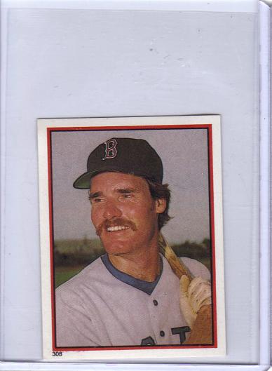 1983 Topps Wade Boggs Rookie Sticker