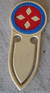 Vintage Plastic Bookmark - St Labre Indian School Montana