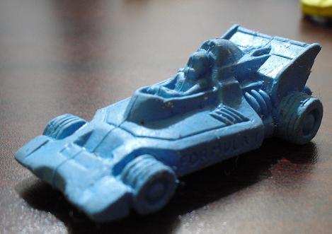 Vintage 1970s Rubber Race Car Eraser