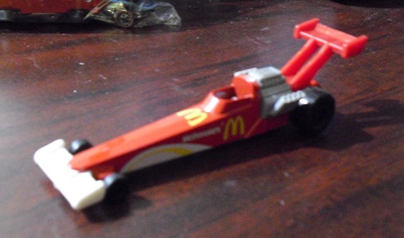 1993 Hot Wheels McDonalds Dragster Car