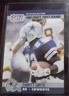 1990 Pro Set Emmitt Smith Rookie Card