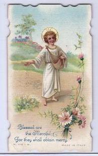 Late 1800s Religious Motto Card
