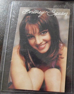 RARE 1998 Jive Music Profile Card Britney Spears