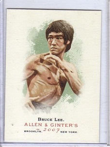 2007 Allen & Ginter Bruce Lee Card