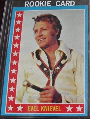 1974 Topps Evel Knievel Trading Card