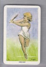 1979 Venorlandus Chris Evert Card