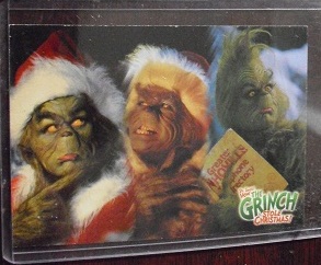 2000 Dr Suess Grinch stole Christmas Promo Card