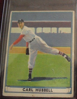 1941 Play Ball Carl Hubbell Card
