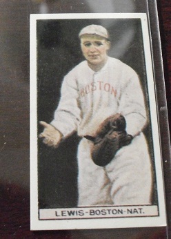 1912 T207 Duffy Lewis Reprint Card