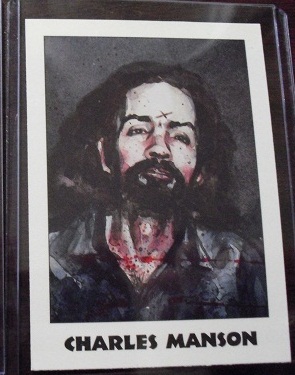 1992 True Crime Charles Manson Trading Card