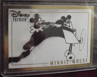 Disney Premium Mickey Mouse Plane Crazy Card