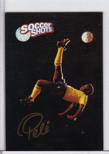 1993 Soccer Shots Pele Promotional Card