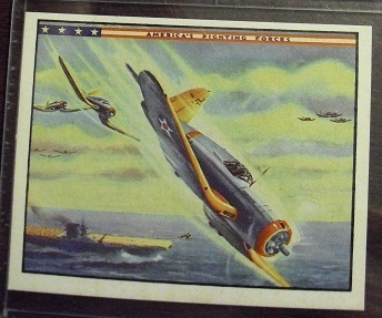 1983 America's Fighting Forces Card Fighter Planes